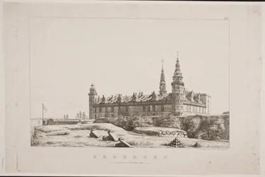 Danese: Kronborg vista dal lato nord-ovest