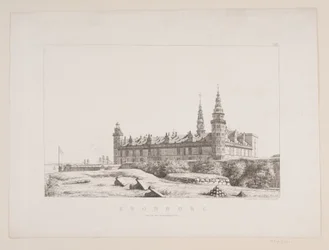Danese: Kronborg vista dal lato nord-ovest