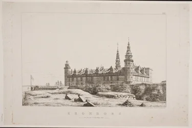 Kronborg visto dal lato nord-ovest