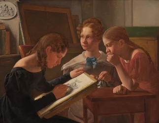 Tre giovani ragazze. Le sorelle dell