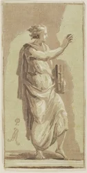 Giovane uomo in piedi
