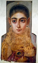 Arte copta: giovane donna chiamata “L