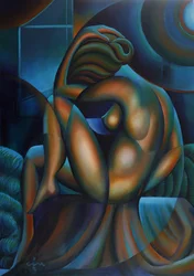 Donna astratta e contemplativa