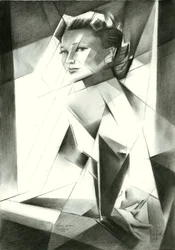 Ritratto femminile sfaccettato