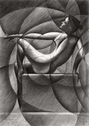 Figura nuda geometrica