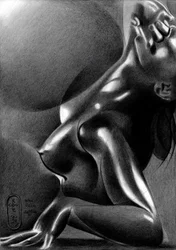 Studio di una figura sensuale