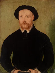 Uomo con barba rossa