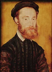 Ritratto di un uomo con capelli biondi