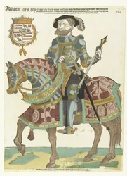 Ritratto di Adriaen de Croy a cavallo