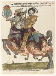 Ritratto di Francesco I a cavallo