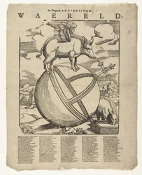 Il maiale alato sul mondo