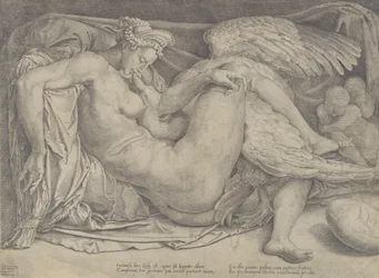 Leda e il cigno, 1544-66