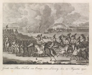 Principe Guglielmo Giorgio Federico nella battaglia di Lannoy, 1793