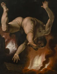 La caduta di Ixion, 1588 circa (olio su tela)