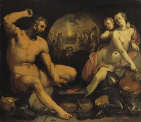 Venere e Vulcano, 1590