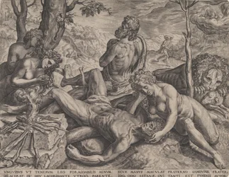 Adamo ed Eva lamentano la morte di Abele, 1564
