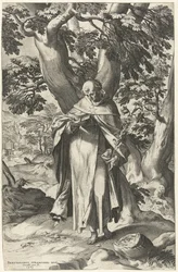San Domenico, che legge un libro