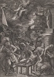 Martirio di San Lorenzo, 1571