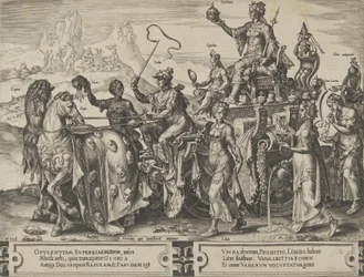 Il trionfo delle ricchezze, dal ciclo delle vicissitudini degli affari umani, tavola 2