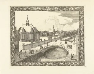 Veduta della Nieuwe Kerk a L