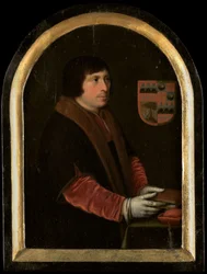 Ritratto di Pieter Salina, 1620 circa (olio su tavola)