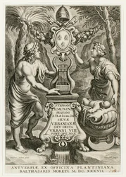 Frontespizio di Silvae Urbanianae
