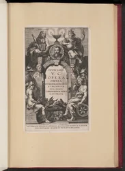Pagina del titolo per Justus Lipsius, Opera Omnia, I