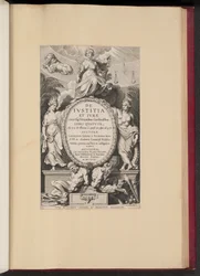 Pagina del titolo per Leonard Lessius, De Ivstitia et Ivre...