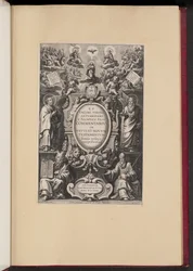 Pagina del Titolo per "Commentarius in Vetus et Novum Testamentum" di R.P. Jacobi Tirini