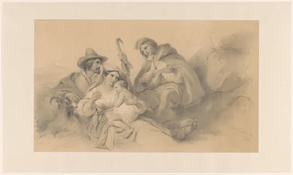Contadini a riposo