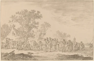 Mercato del bestiame, 1767