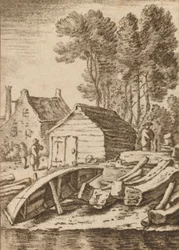Cantiere navale, 1761, pubblicato 1765