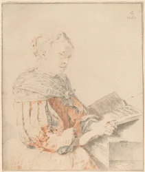 Giovane Ragazza alla Tastiera