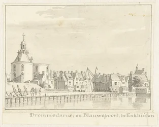 La Drommedaris e la Porta Blu a Enkhuizen