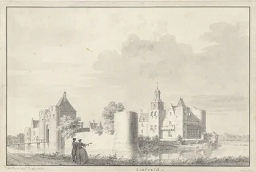 Castello Liesveld presso Groot-Ammers nell