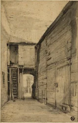 Cortile di una Vecchia Casa