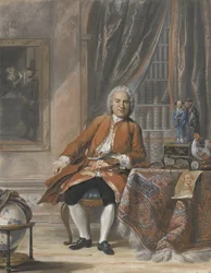 Ritratto di Joan Jacob Mauricius, governatore generale del Suriname, poeta e appassionato di teatro