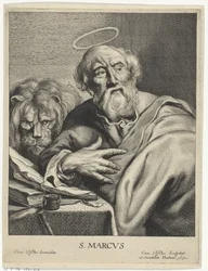 Evangelista Marco con leone