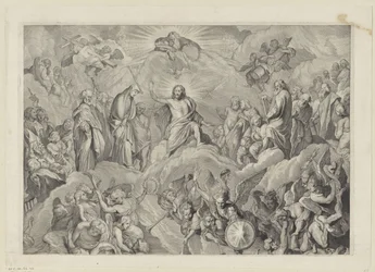 Il giudizio universale (parte superiore)