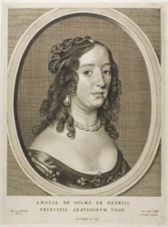 Amalia van Solms, moglie di Frederick Henry, da Nove ritratti