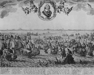 Battaglia di Scheveningen, c1653