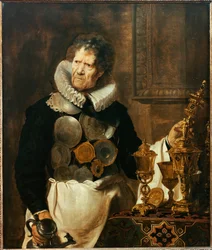 Ritratto di Abraham Grapheus 1550-1624, 1620