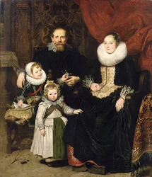 Autoritratto con la famiglia, 1621
