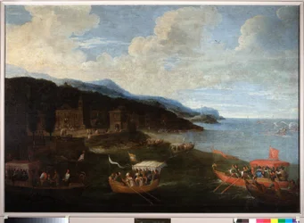 Barche di famiglie patrizie a ovest di Genova
