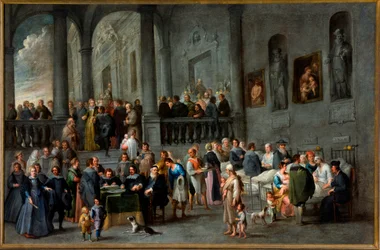 Ciclo delle Sette Opere di Misericordia Corporale: Visitare i Malati