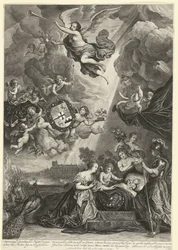 Allegoria della nascita della principessa Maria Amalia, figlia di Hendrik Casimir, 1689