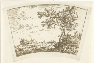 Paesaggio con una fattoria