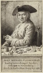 Ritratto di Johann Michael Fleischmann