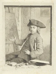 Autoritratto di Cornelis van Noorde