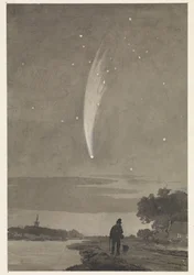 La cometa di Donati, 10 ottobre 1858